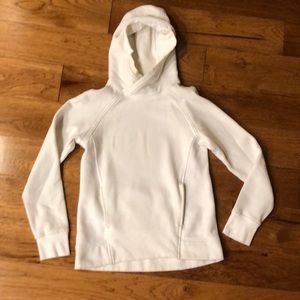 Lulu pullover hoodie- white